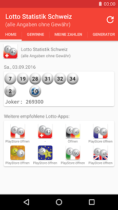 Lotto Statistik Schweizのおすすめ画像1