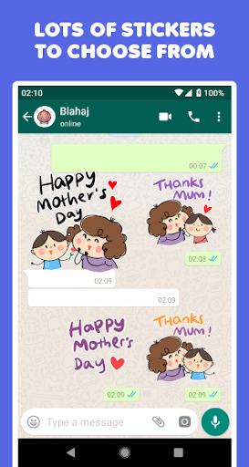 Parents Day Sticker Packs Screen 2