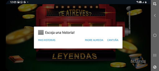 Ruleta de Desafios Screen 3