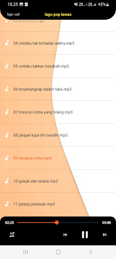 Lagu pop lawas Screen 2