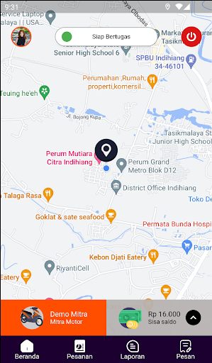 O-JEK DRIVER Screen 2
