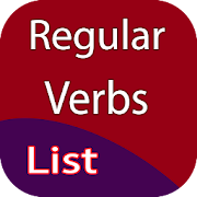 English Regular Verbs List
