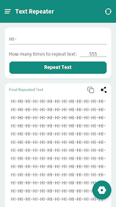 Text Repeater - Chat Bomber