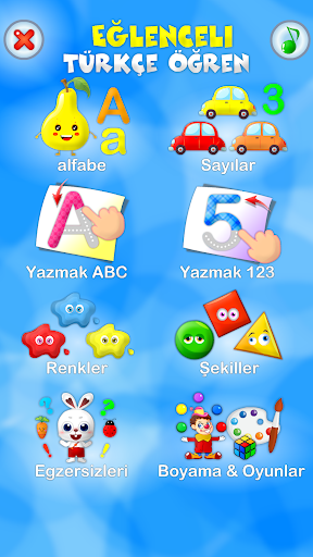 Android application تعلم اللغة التركية مع المرح screenshort