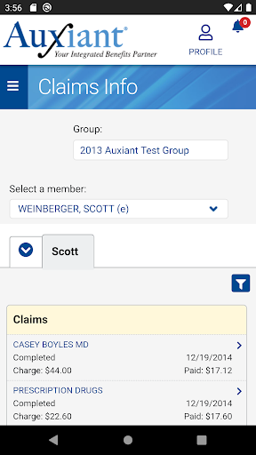 AuxiantHealth Screen 3
