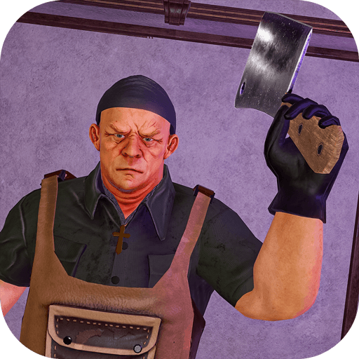 Psychopath Butcher: Scary Run logo