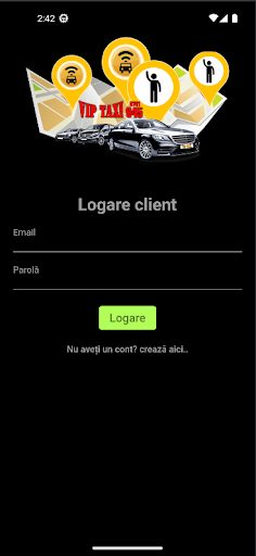 VIP Taxi Screen 2