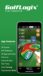 GolfLogix GPS + สายพัตต์