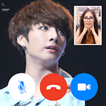 Cover Image of Download Chat With BTS JUNGKOOK - video call Jungkook V7.2112 APK