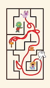 Cat Maze: Home Rush Puzzle