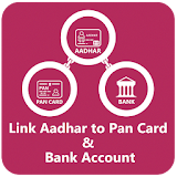 Link Aadhar with PAN & Bank icon