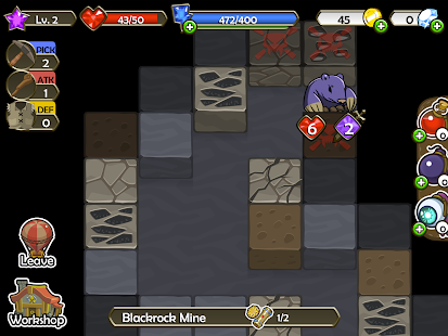 Mine Quest: Battle Dungeon RPG Screenshot