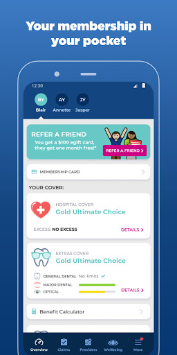 Android application TUH Health screenshort