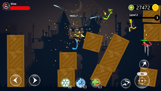 Stickman Fighter Infinity Mod Apk v1.38 (Mod Money) For Android 3
