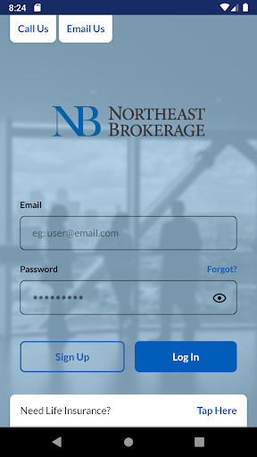Android application NB Life Insurance Quotes screenshort