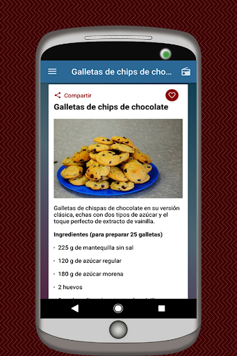 Recetas de Galletas Caseras Screen 3