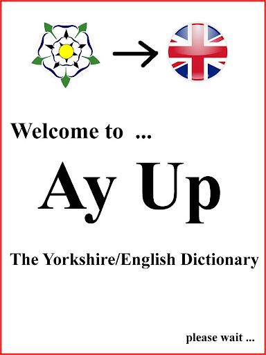 Android application AyUp Yorkshire Dictionary screenshort