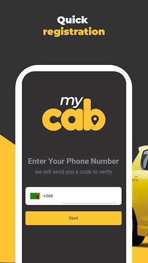 Android application My Cab Driver Zambia screenshort