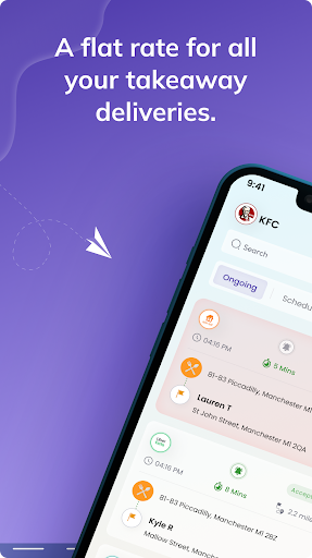 Android application QUICK UP screenshort