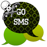 GO SMS - Skull Pistol 2 icon