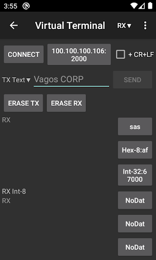 Virtual Terminal Screen 3