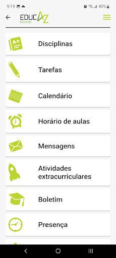 Android application Casa Branca Pais screenshort