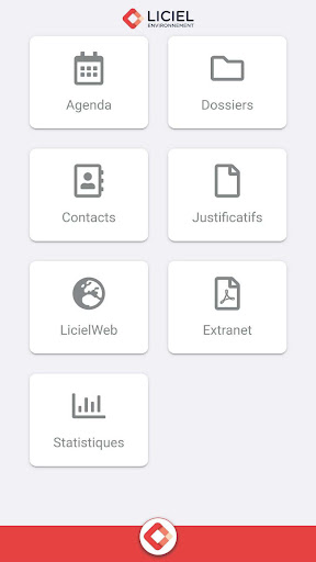 Android application LICIEL screenshort
