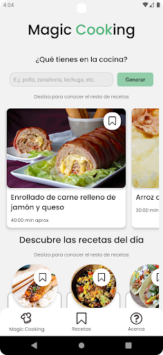 Magic Cooking - Genera recetas Screen 2