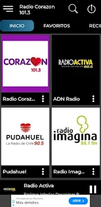 Radio Corazon 101.3 FM chile
