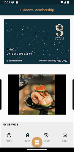 Android application Okinawa Sushi screenshort