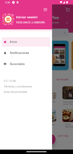 Dunkin Donuts Coffee MX Screen 2