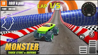 Wicked Truck Car Stunts: Climb - Screenshot 2