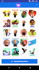 Captura 2 DreamWorks TV Sticker Pack android