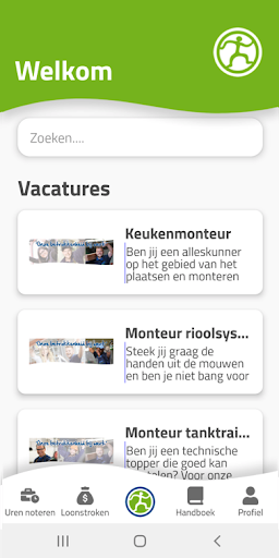 Android application BR-Flex Uitzendbureau screenshort