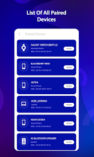 Bluetooth Finder & Scanner Tangkapan layar