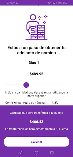 Pay In Advance Screen 3