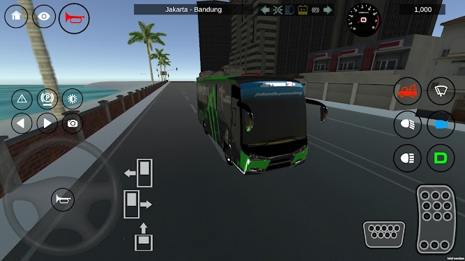 #3. Bus oleng Simulator Indonesian (Android) By: Catput Dev