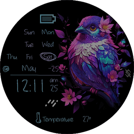 BFF60 - Neon Art Fantasy Bird screenshot 21