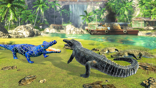 Crocodile Game Animal Sim Life