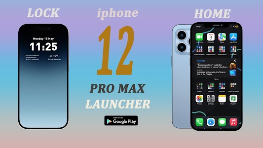 iPhone 12 pro max Launcher Unknown
