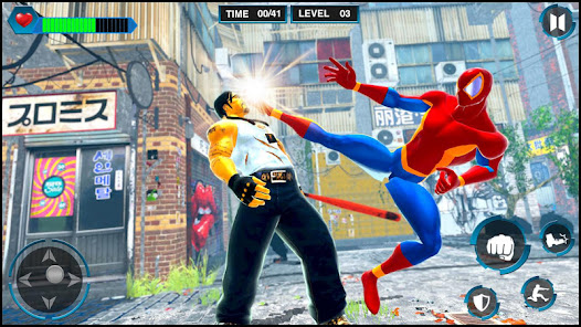 Screenshot 9 héroe araña: juegos de hombre android