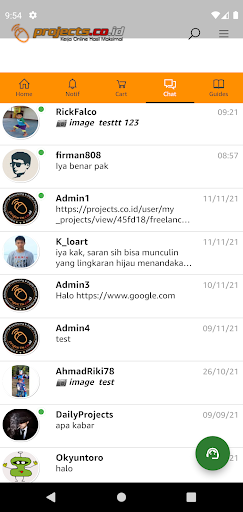 Projects.co.id Hire Freelancer Screenshot 1 - AppWisp.com