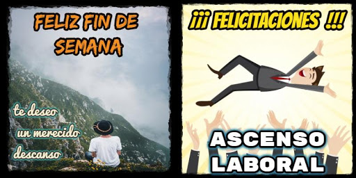 Saludos y Felicitaciones