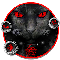 Cool Evil Cat3D иконки тем фоновых HD