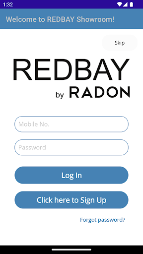 Android application REDBAY By Radon screenshort