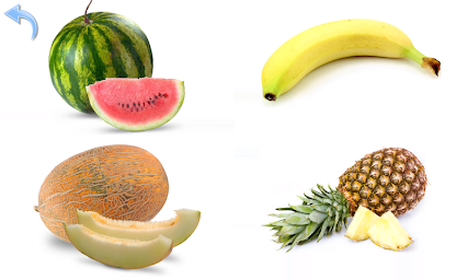 Fruits and Vegetables for Kids - Screenshot Image