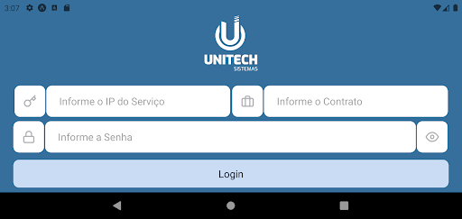 Android application UniProdução screenshort