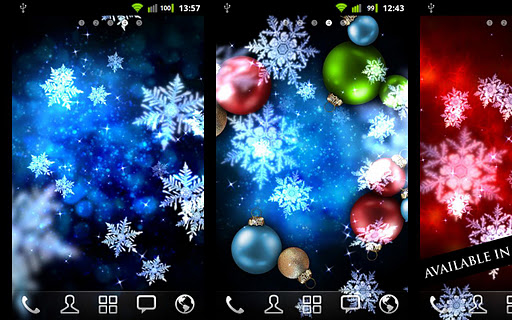 Android application Snow Stars Free screenshort