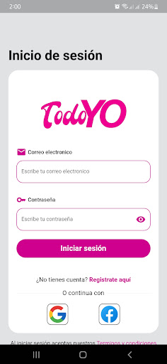 Android application TodoYO screenshort