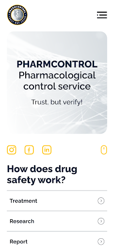 Android application PHARMCONTROL screenshort
